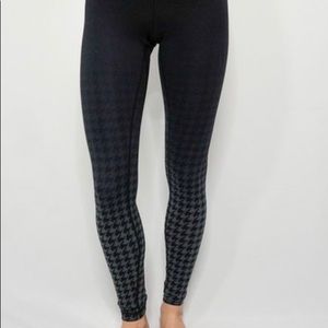 Lululemon Wunder Under Ombré Houndstooth Leggings